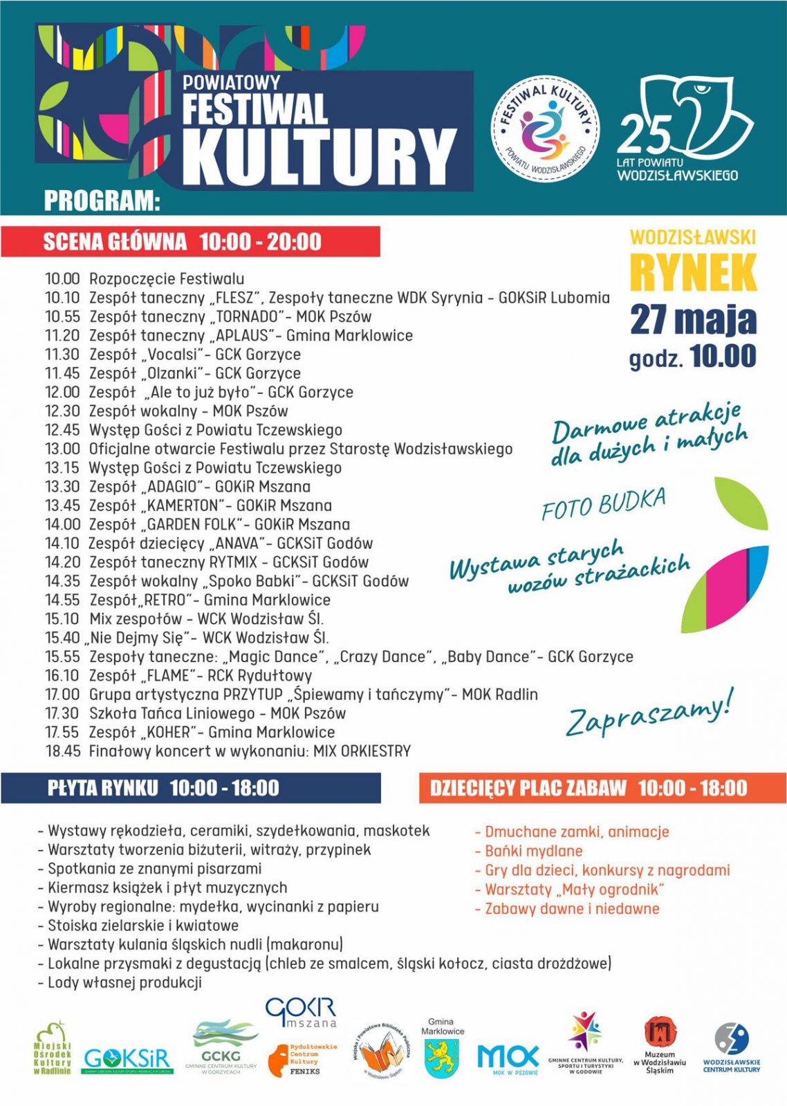 program festiwalu kultury