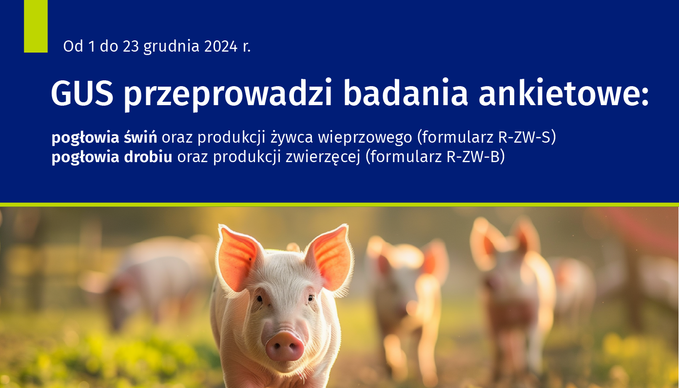 plakat informacyjny o przeprowadzonych badaniach