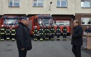 Przekazanie wozu stażackiego dla OSP Gorzyce