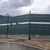 Rogów parkan przy cmentarzu