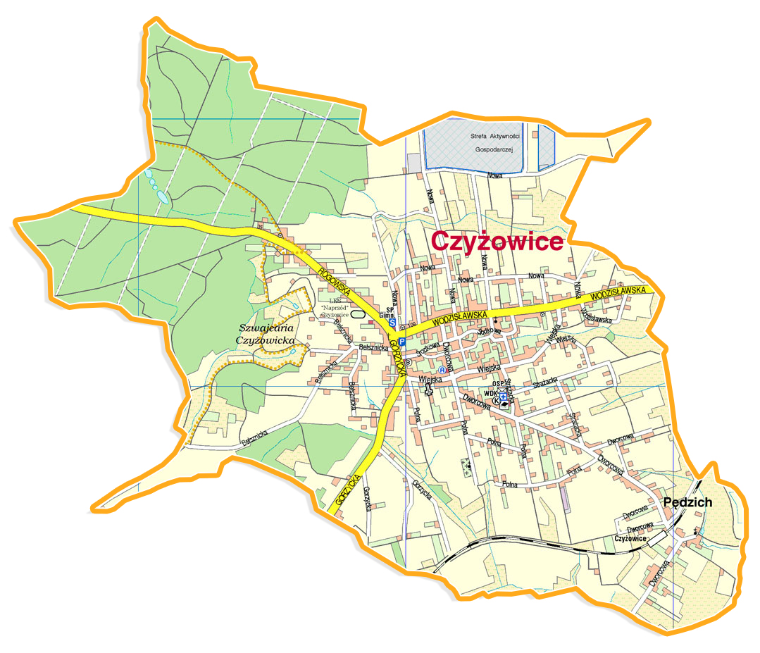 Plan sołectwa